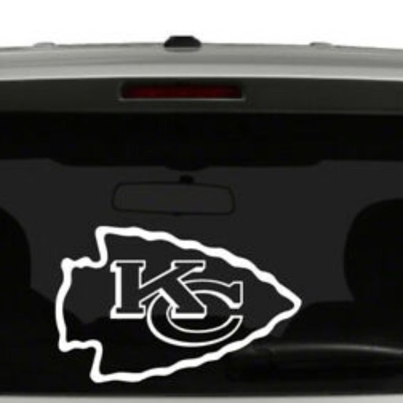 NFL Football Kansas City Chiefs Vinyl Decal - Picture 1 of 2